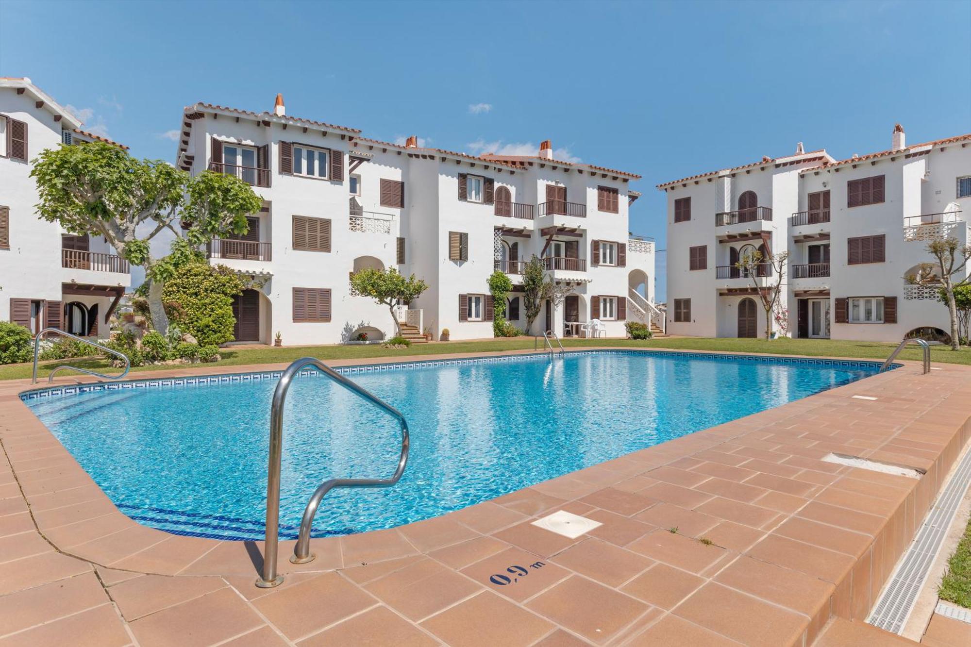 La Gardenia 41 Apartment Es Castell  Bagian luar foto