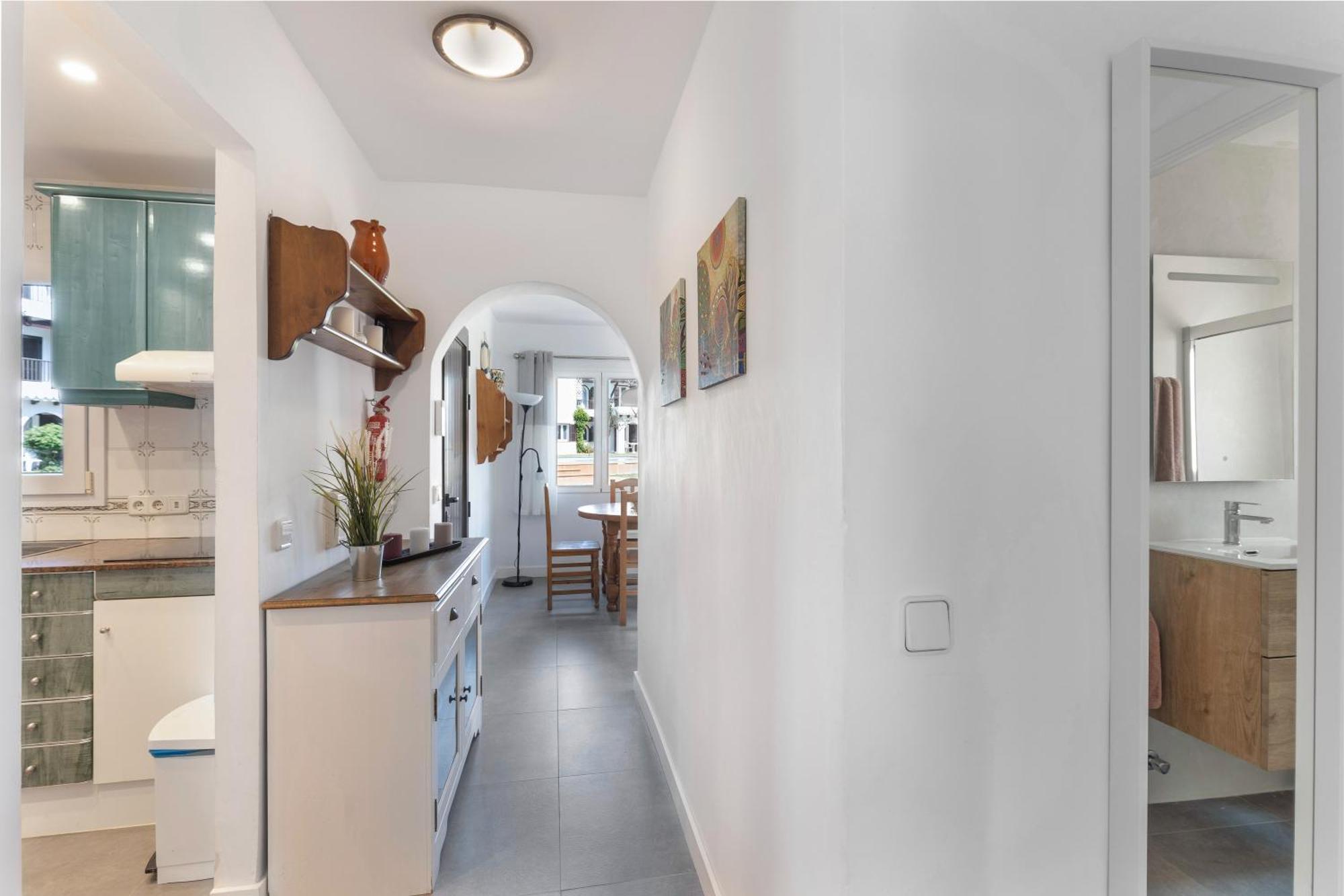 La Gardenia 41 Apartment Es Castell  Bagian luar foto
